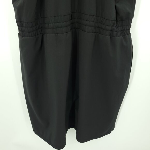 Athleta Take a Hike Active Dress W/Hidden Shorts 6 Black - Picture 11 of 13